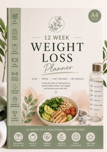 12 Week Weight Loss Planner
