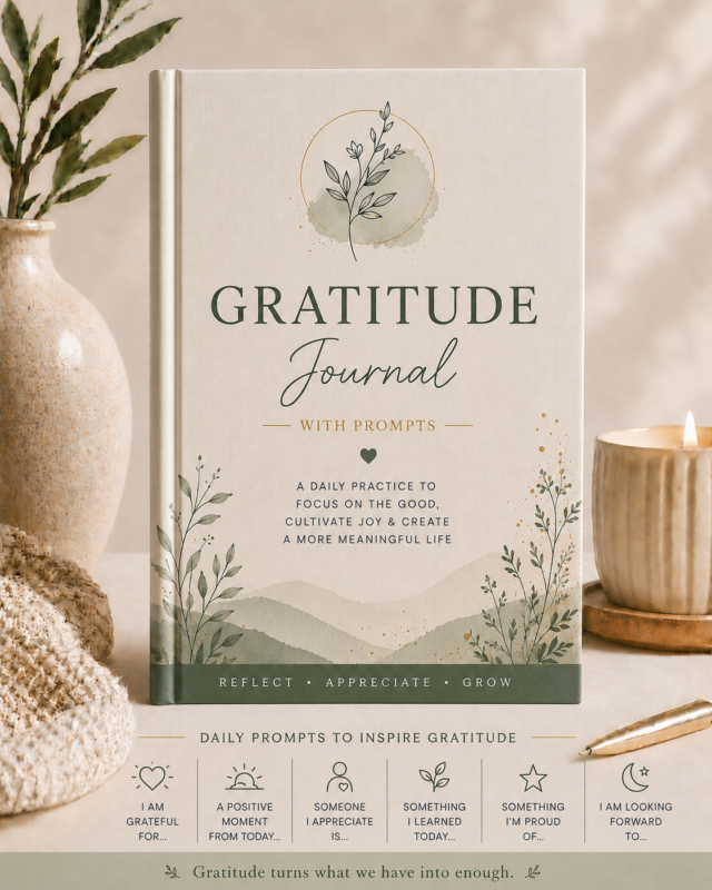 What’s the Easiest Way to Start a Gratitude Journal? (Prompts + Printables)