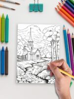 Autumn Dreams – 110 Seasonal Adult Coloring Pages