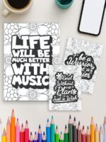 Words of Wisdom – 70 Motivational Quote Pages