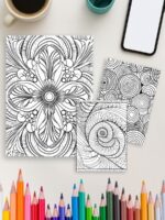 Geo Zen – 70 Geometric Coloring Designs