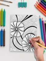 Geo Zen – 70 Geometric Coloring Designs