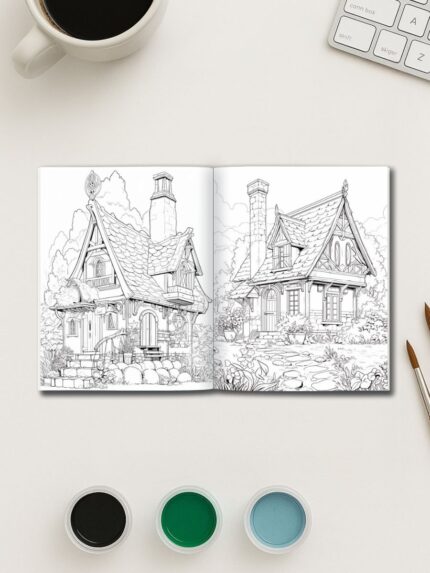 Cottage Garden Getaway – 340 Country Themed Pages