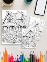Cottage Garden Getaway – 340 Country Themed Pages
