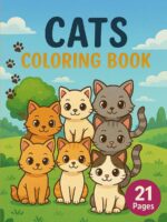Kitten’s Adventures – 21 Cat Coloring Pages Kitten’s Adventures – 21 Cat Coloring Pages