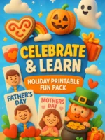 Celebrate & Learn – Holiday Printable Fun Pack (245 Pages) Celebrate & Learn – Holiday Printable Fun Pack (245 Pages)