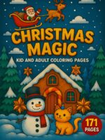 Christmas Magic – 171 Holiday-Themed Coloring Pages Christmas Magic – 171 Holiday-Themed Coloring Pages