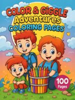 Color & Giggle Adventures – 100 Kids Coloring Pages