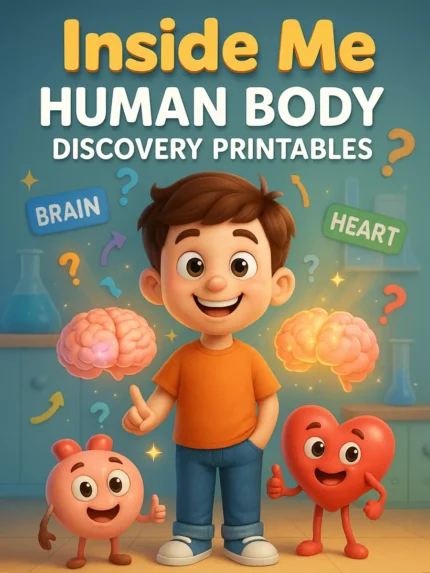 Inside Me – Human Body Discovery Printables (240 Pages)