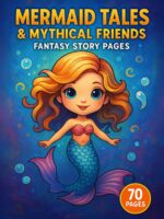Mermaid Tales & Mythical Friends – 70 Fantasy Story Coloring Pages Mermaid Tales & Mythical Friends – 70 Fantasy Story Coloring Pages
