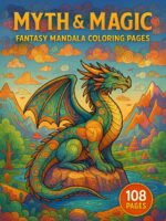 Myth & Magic – 108 Fantasy Mandala Coloring Pages Myth & Magic – 108 Fantasy Mandala Coloring Pages