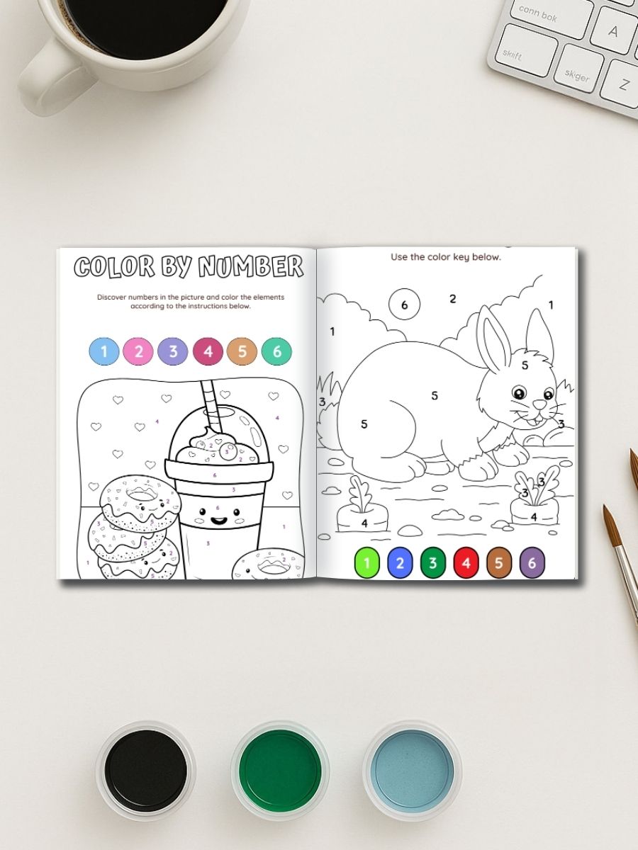 Interactive Color Play – Number Games & Activities to Color