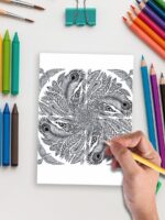 Nature’s Calm – 135 Mandala Landscape & Scene Pages