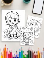 Color & Giggle Adventures – 100 Kids Coloring Pages