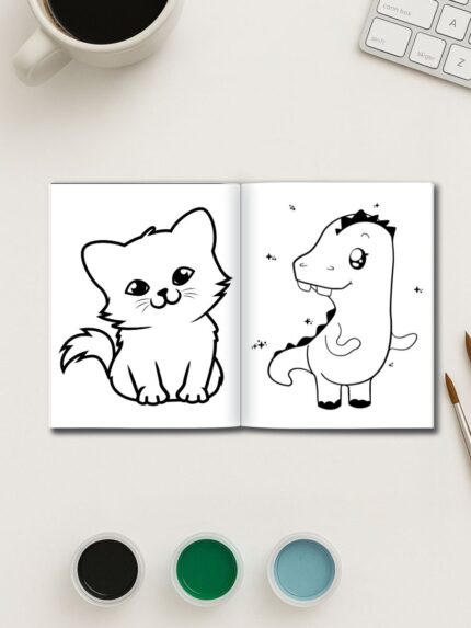 Animal Friends Forever – 65 Cute Coloring Pages for Kids