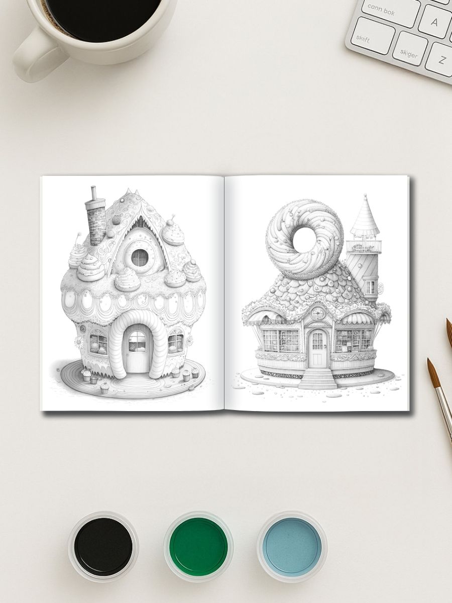 Yummy Dwellings – 250 Food Themed Fantasy House Pages