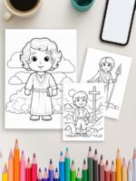 Bible for Kids – 118 Kid Friendly Bible Story Pages