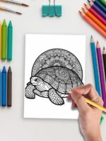 Wild & Whimsical – 163 Mandala Animal Coloring Pages