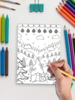 Christmas Magic – 171 Holiday Themed Coloring Pages