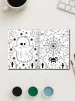 Haunted Fun – 232 Halloween Coloring Pages for All Ages