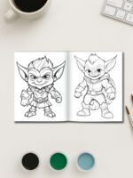 Goblins & Giggles – 50 Mischievous Pages for Kids