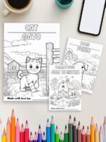 Barnyard Bilinguals Coloring and Learning Book