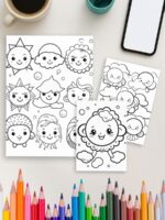 Weather Wonders – 200 Weather & Season Themed Coloring Pages