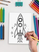 Boys’ Galaxy Pack – 324 Pages of Robots, Cars & Rockets