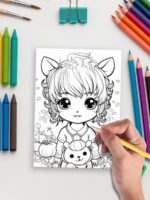 Mega Kawaii Bundle – 297 Super Cute Coloring Pages