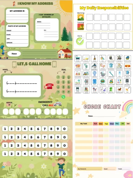 Ultimate Preschool Activity Bundle – 490+ Printable Pages for Learning Through Play
