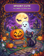 Cute Halloween Coloring Book – 30 Kawaii Pages for Kids & Adults Cute Halloween Coloring Book – 30 Kawaii Pages for Kids & Adults