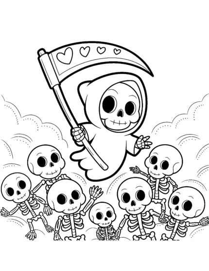 Complete Kids Halloween Collection – 5 Coloring Books, 263 Bold & Easy Pages